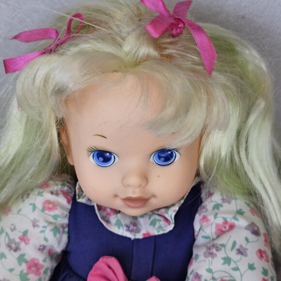 Y2K Precious Prayers Girl Doll Blonde 2000 Recites Lords Prayer Ready To PLAY - Picture 9 of 15